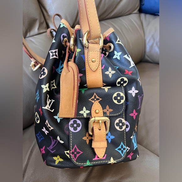 LOUIS VUITTON
Black Monogram Multicolore Petit Noe Bag - Picture 7 of 16